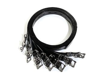 PVC Full Body Restraint Straps: Adjustable Bondage Belt Set