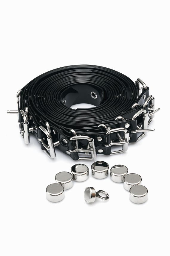 SEGUFIX Restraint Kit - 7 Belt Bondage Straps Set (Various Lengths)