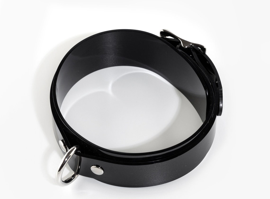 Pvc Choker Handmade PVC Choker for BDSM Fashion | Space-themed Submissive ...