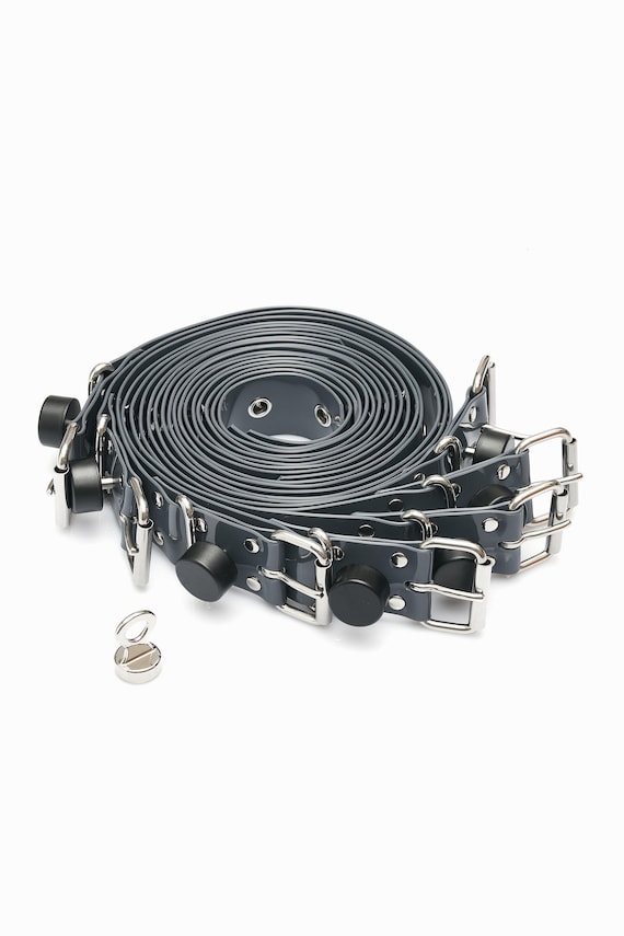 SEGUFIX Restraint Kit - 7 Belt Bondage Straps Set (Various Lengths)