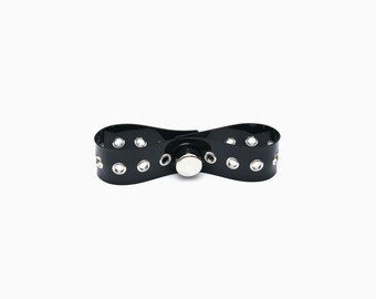 Black PVC Connection Strap with Segufix Lock – Wrist/Ankle Cuff