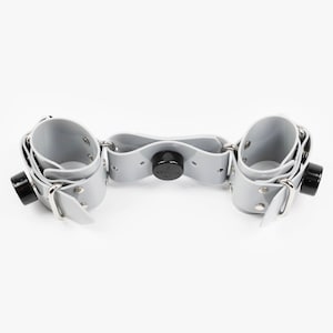 Cuffs Restraints with Segufix Locks / Prison / Institutional / Handcuffs / Transportation Restraints / Bondage/PVC