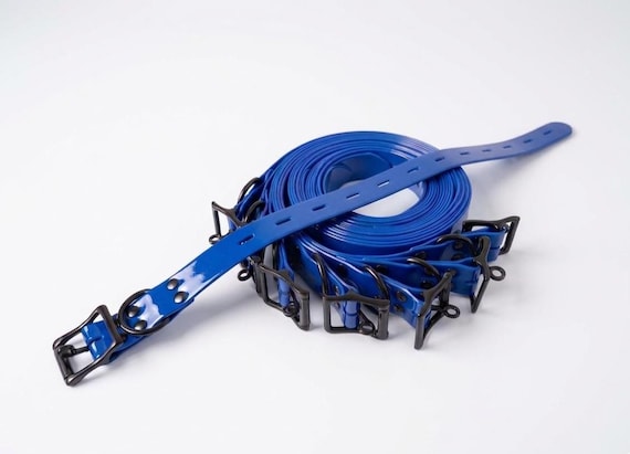 Glossy BDSM Self Bondage Belt Set – 7 Adjustable Straps, Various Lengths, Waterproof, Durable Restraint Kit