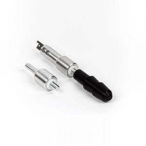 Adapter Vac-U-Lock do wiertarek i pił szablastych – trzpień ze stali nierdzewnej do produktów DocJohnson