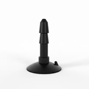Base de ventosa Vac-U-Lock de alta resistencia: 80 mm, capacidad de 50 kg, montaje de plástico y goma.