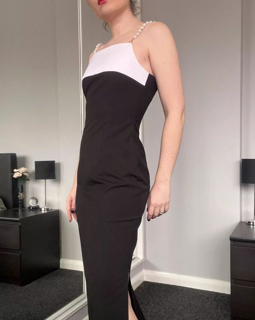 Black After Five Dress - Etsy