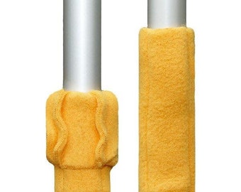 Yellow **Chair Socks Wukies** Velvet paws for chair legs, no scratches and no noise when moving chairs. 1 set