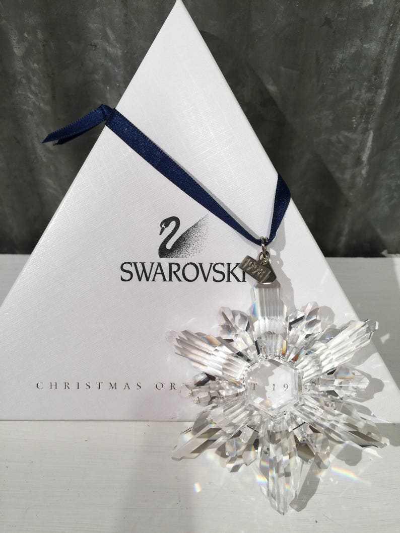 Swarovski Ornament Etsy