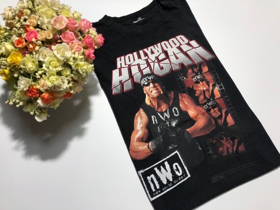 Vintage 1998's Hulk Hogan shirt WOLFPACK wcw nwo