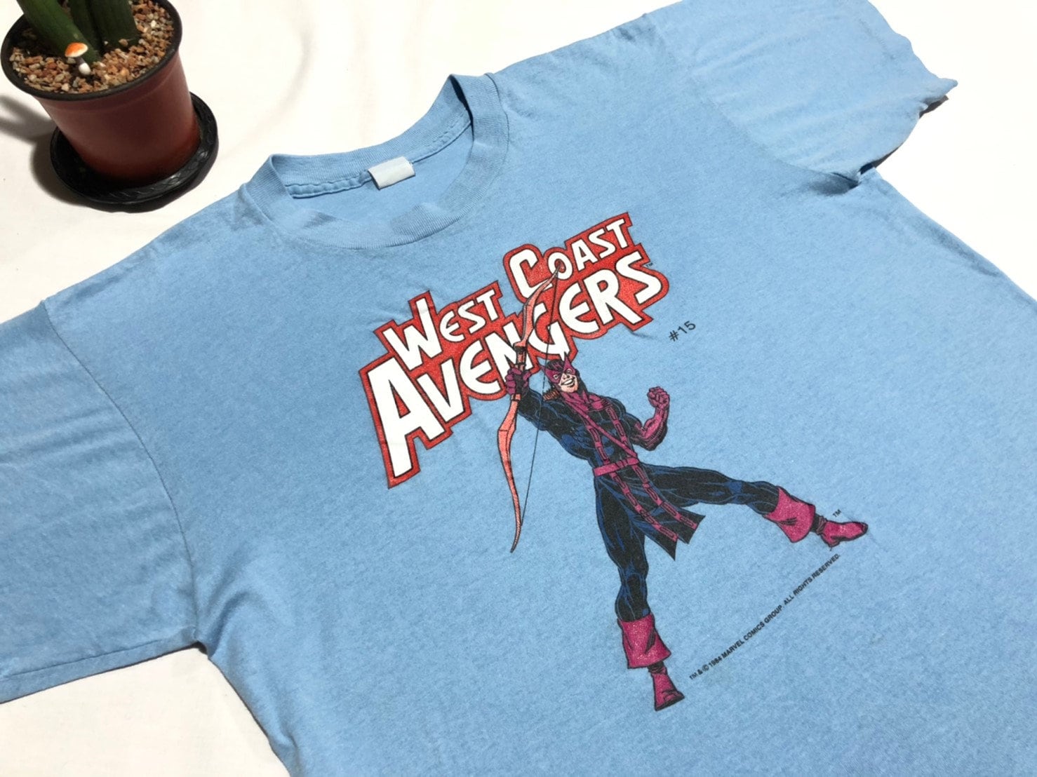 WEST COAST AVENGERS Marvel Comic Shirt 