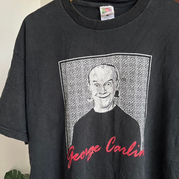 Vintage 90er Jahre George Carlin Simon Hemd