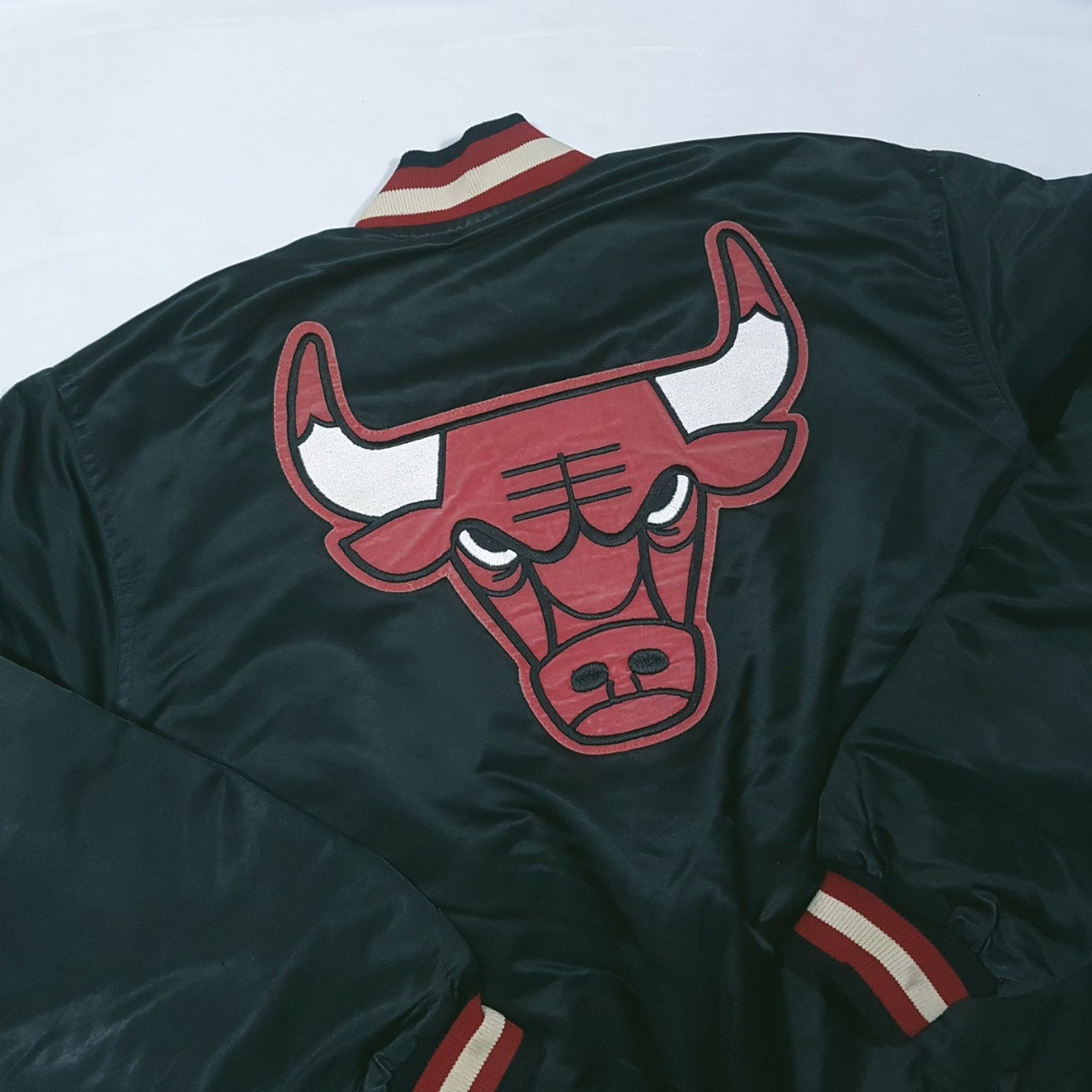 Vintage 80's-90's Starter Chicago Bulls Satin Jacket | Etsy