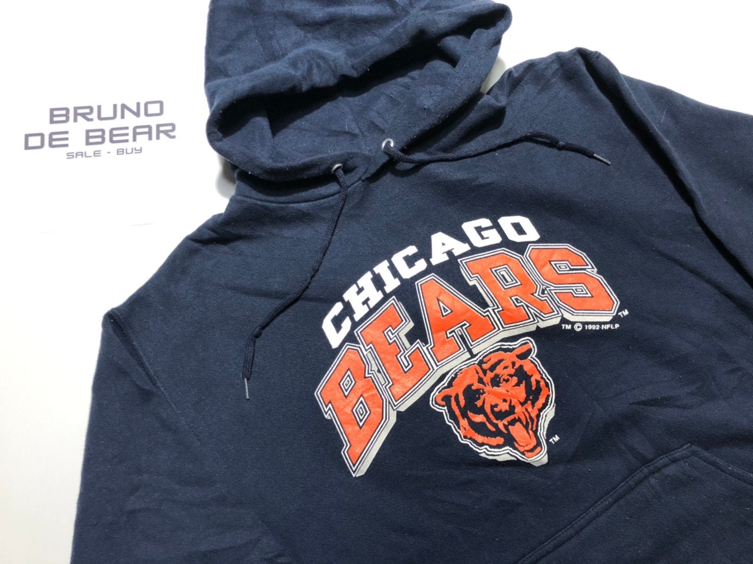 chicago bears hoodie vintage