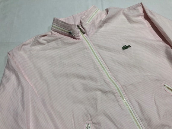 Lacoste Striped Jacket Minimal Logo 
