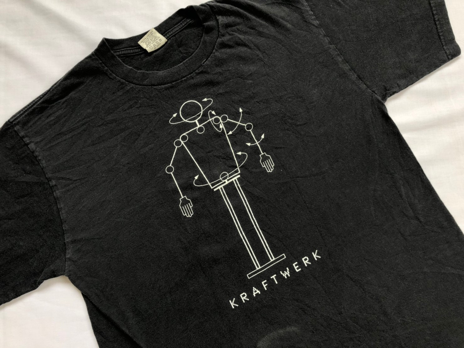 Vintage 90's KRAFTWERK Shirt Big Logo - Etsy