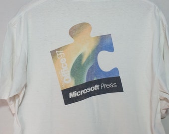 Vintage 1997's Microsoft Office shirt
