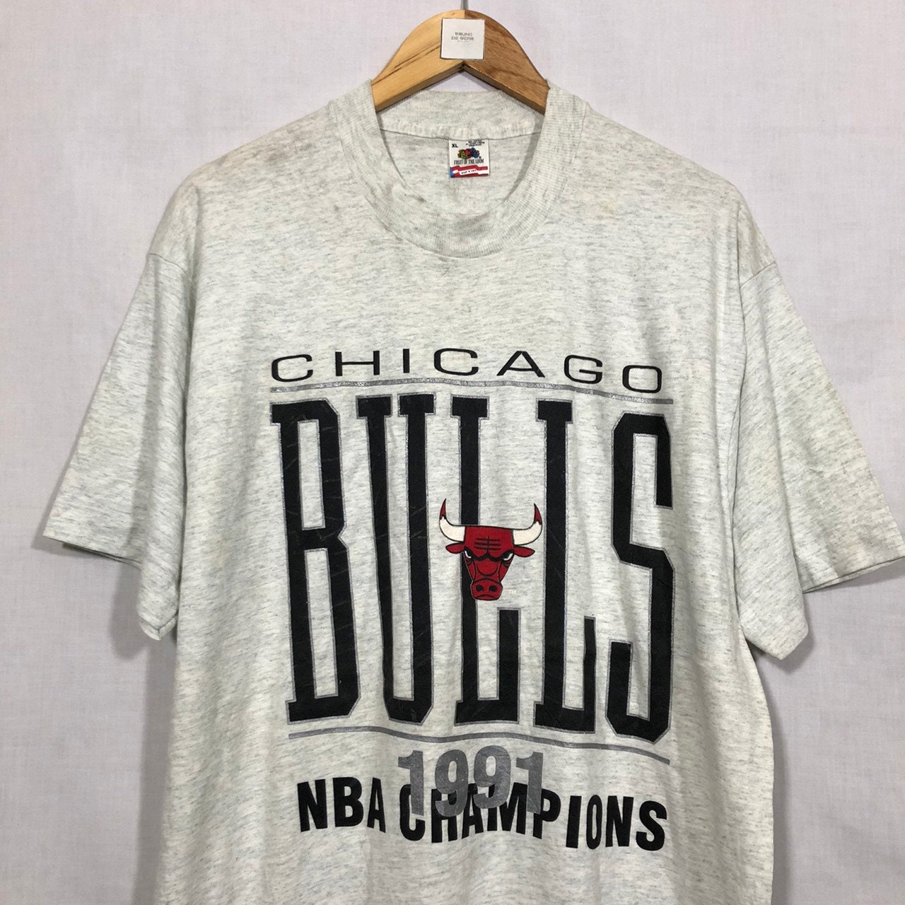 Marcus Fizer Chicago Bulls Vintage Champion Basketball Jersey