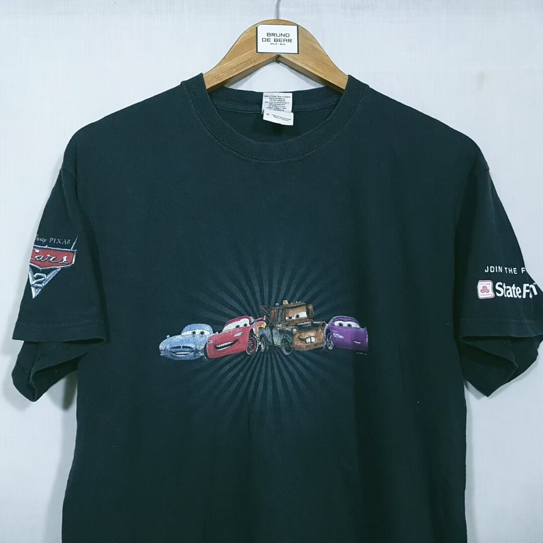 Vintage Disney Cars Movie Shirt Etsy