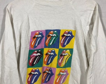 Vintage 1989's Rolling Stones sweater American Tour