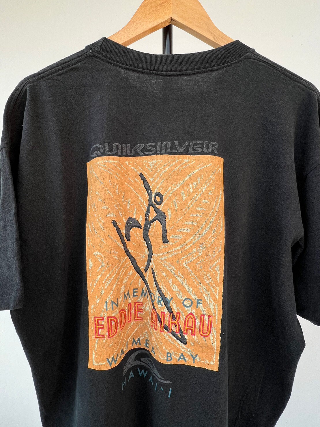 Vintage 90er Jahre Quiksilver Shirt Surfing Hawaii Eddie Aikau 