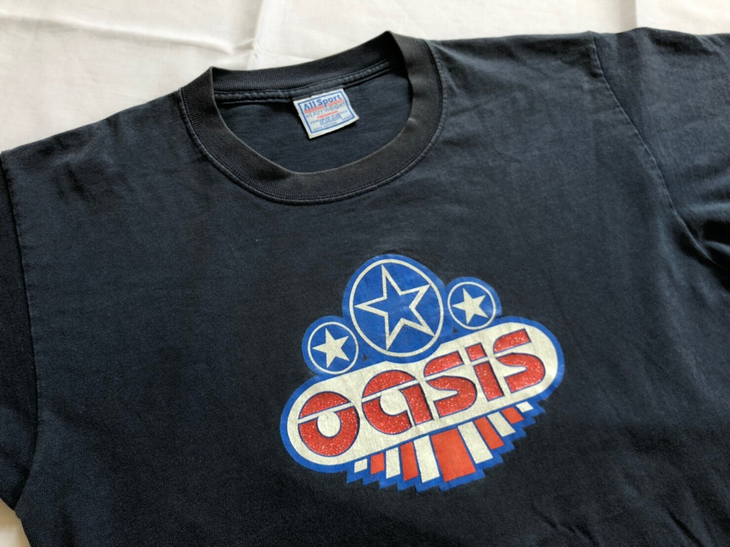 Vintage 90's Oasis Shirt Promo Tour 
