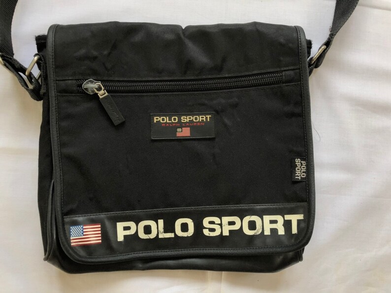 vintage polo sport bag