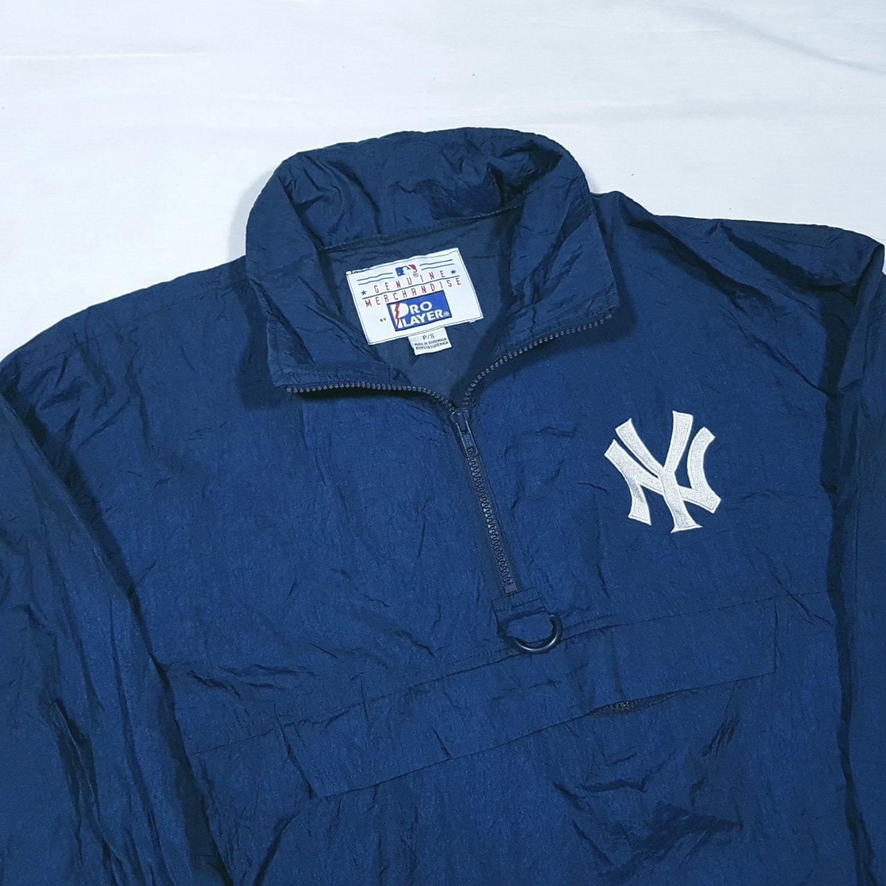 Mitchell & Ness Yankees Wool Blend Varsity Jacket in Blue for Men