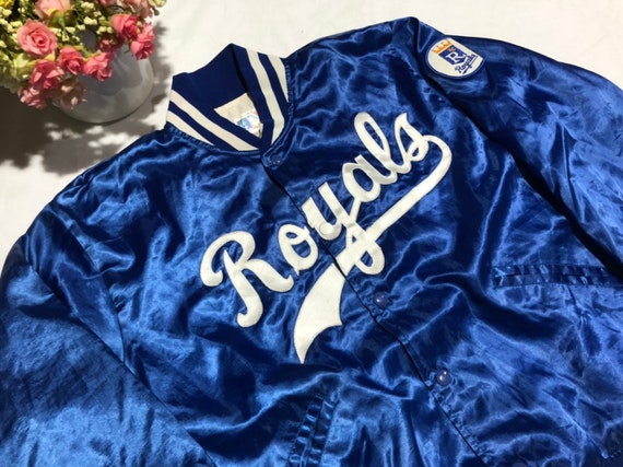 Vintage 90's Kansas City Royals Baseball Satin Jac
