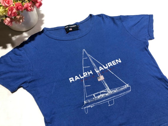 Vintage 90's POLO SPORT Ralph Lauren Yacht Shirt