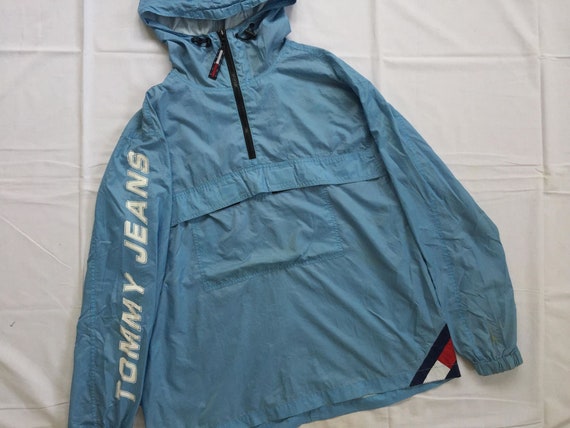 half zip windbreaker tommy hilfiger