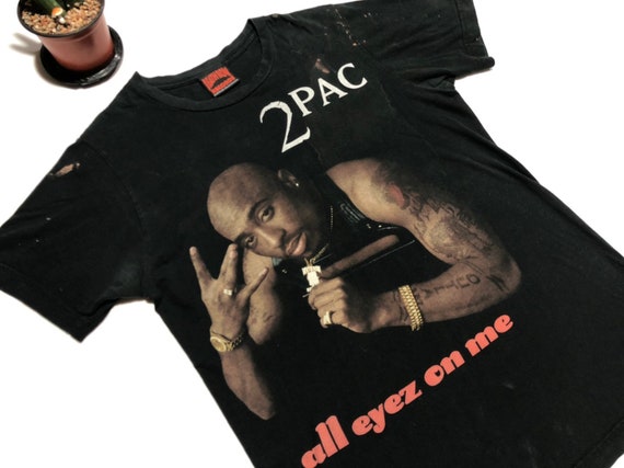 Vintage 2pac Shirt All Eyez on Me Death Row Records - Etsy