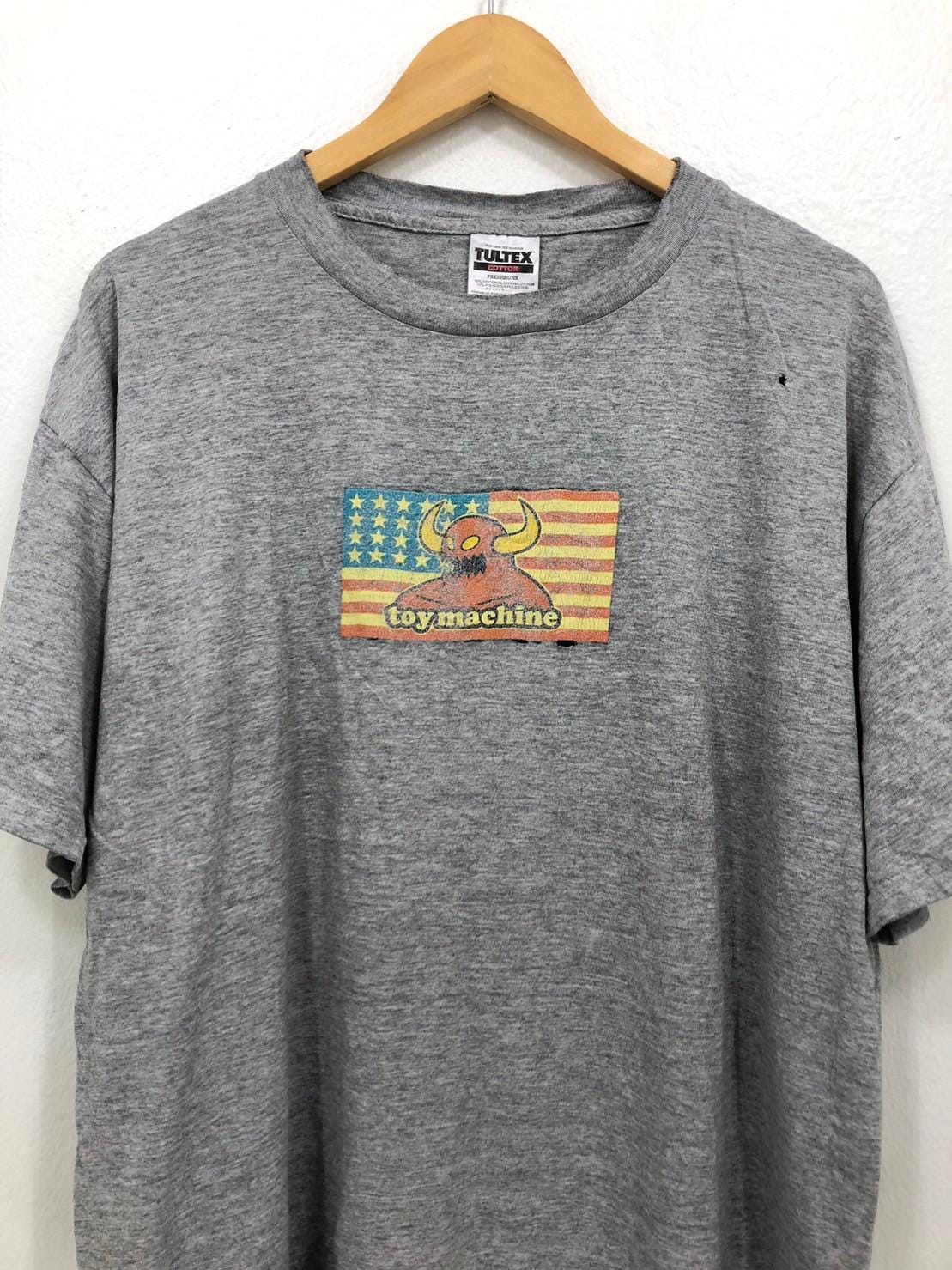 Vintage 90's Toy Machine Shirt Skateboards Monster Flag BN Vintage 90's Toy Machine Shirt Skateboards Monster Flag BN