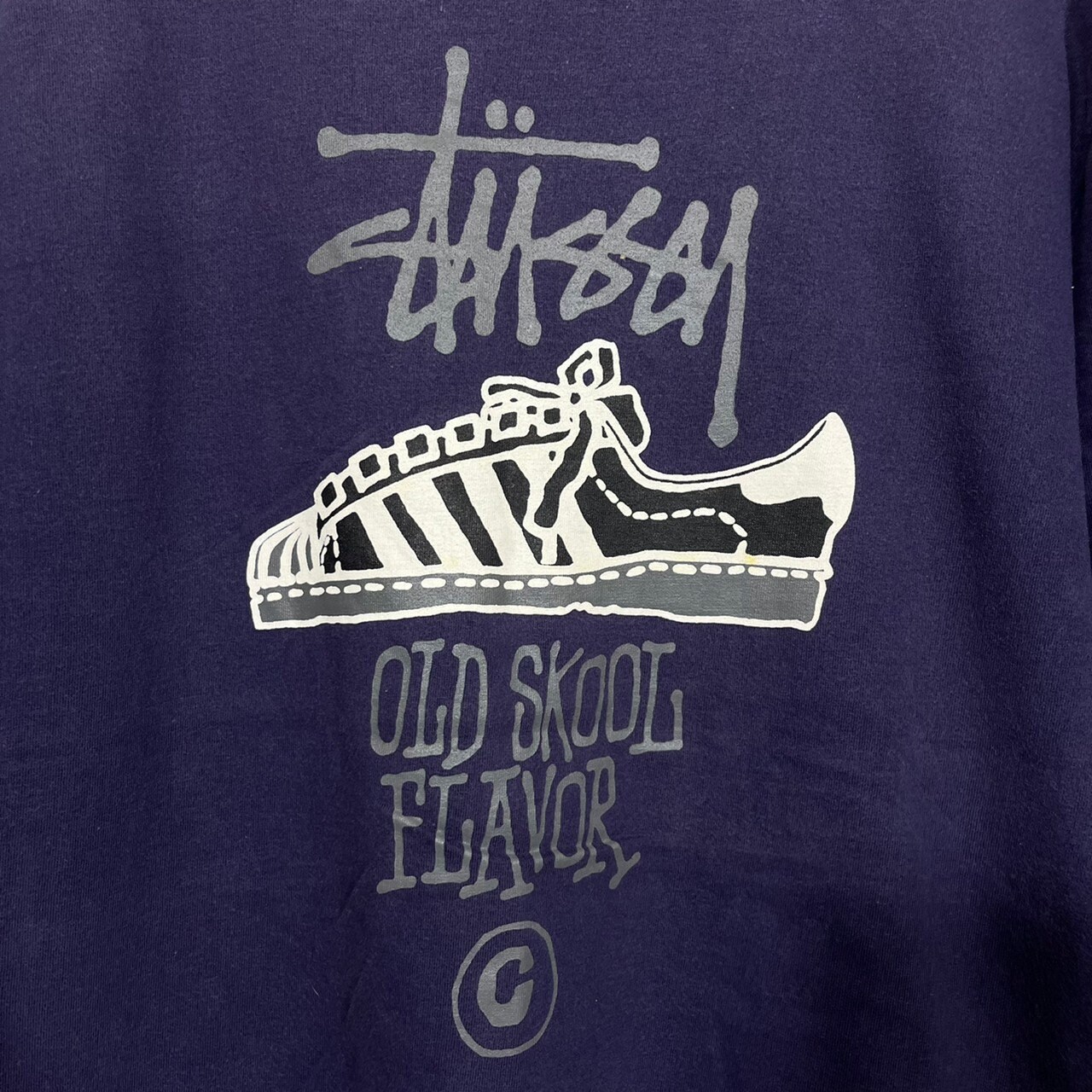 Vintage 90's STUSSY Old Skool Flavor Shirt Skate - Etsy Canada
