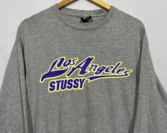 Vintage STUSSY Los Angeles Lakers 22 Long sleeve