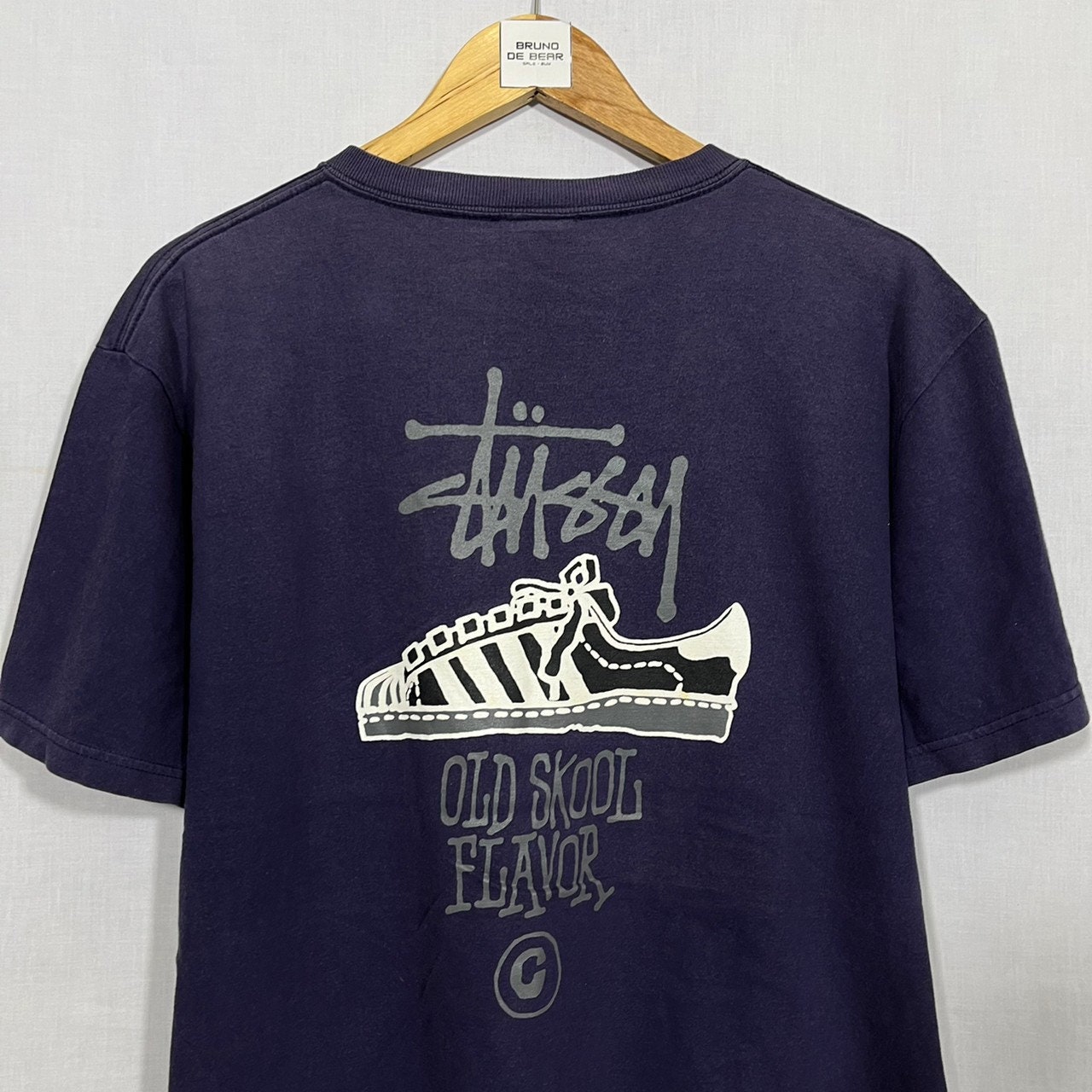 STUSSY Tシャツ old skool flavor