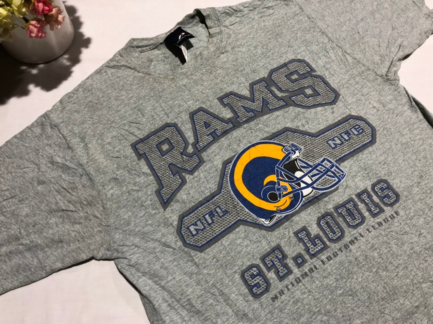 Vintage St Louis Rams Shirt LA Rams NFL Etsy