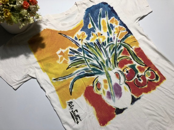 Vintage 90's Philip Sutton Shirt Art