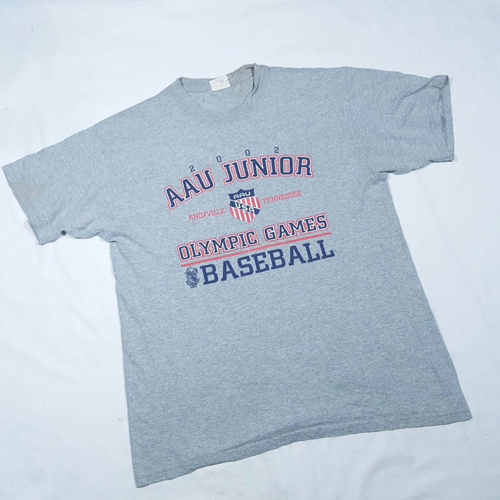 Vintage AAU Junior Olympic Games Baseball Shirt Etsy