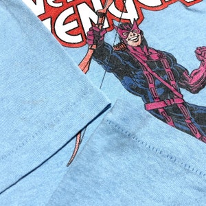 Vintage 1984's WEST COAST AVENGERS Marvel Comic Shirt image 4