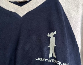 Vintage 90'S JAMIROQUAI shirt English Rock Music Made in U.K