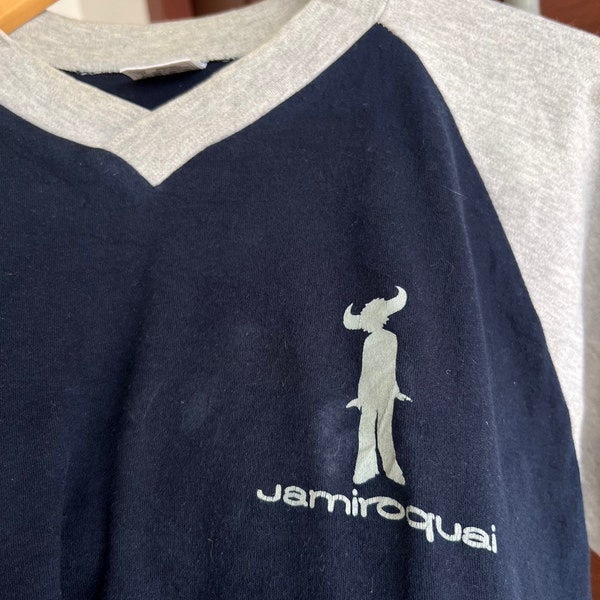 Vintage 90'S JAMIROQUAI shirt English Rock Music Made in U.K