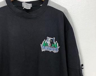 Vintage 90's Minnesota Timberwolves shirt NBA BN