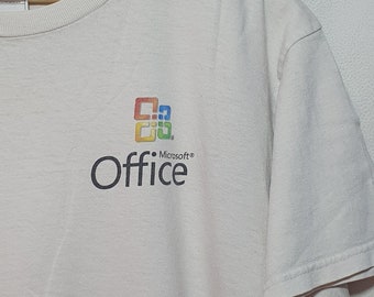 Vintage 00's Microsoft Office shirt