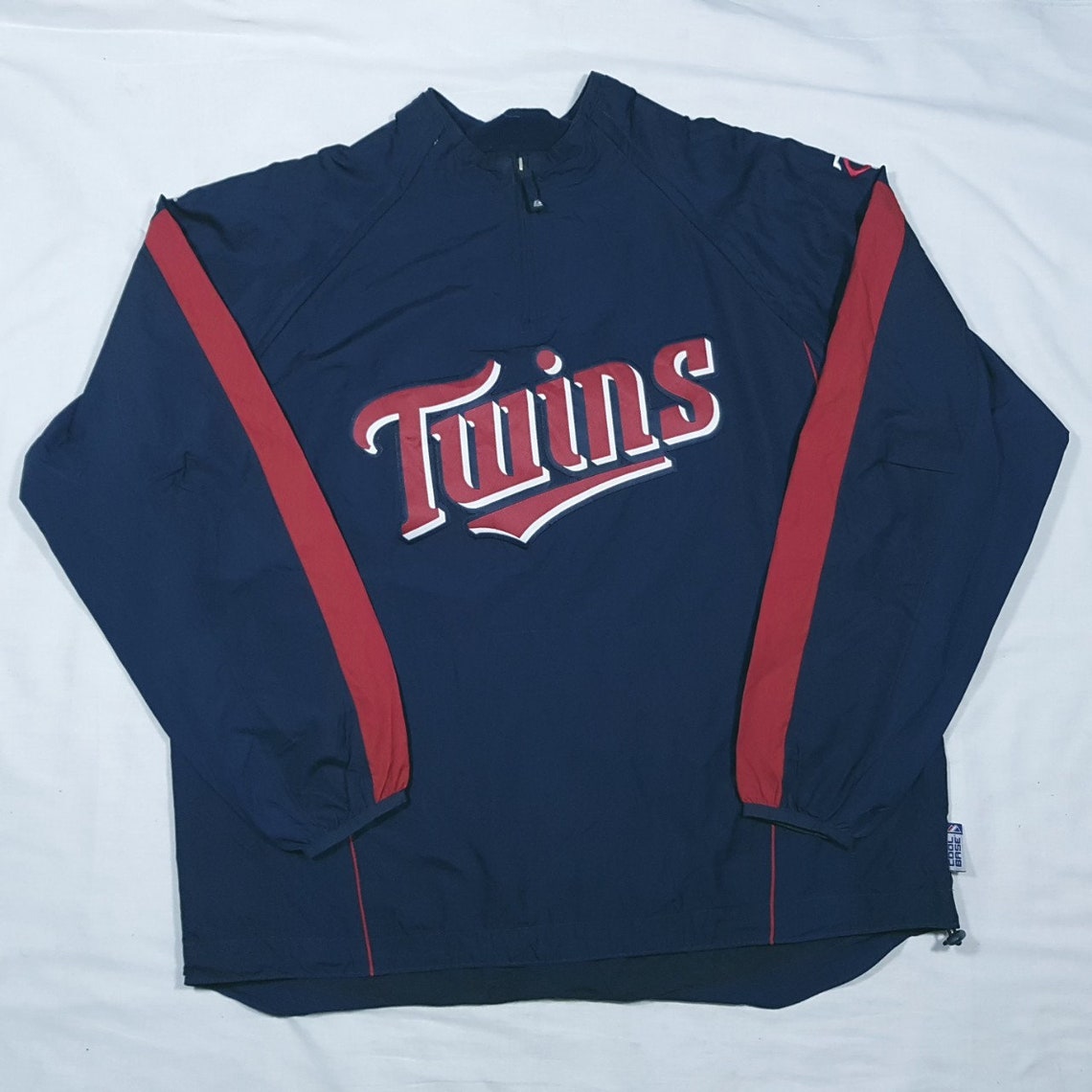 Vintage Minnesota Twins Jacket Half Zip Etsy