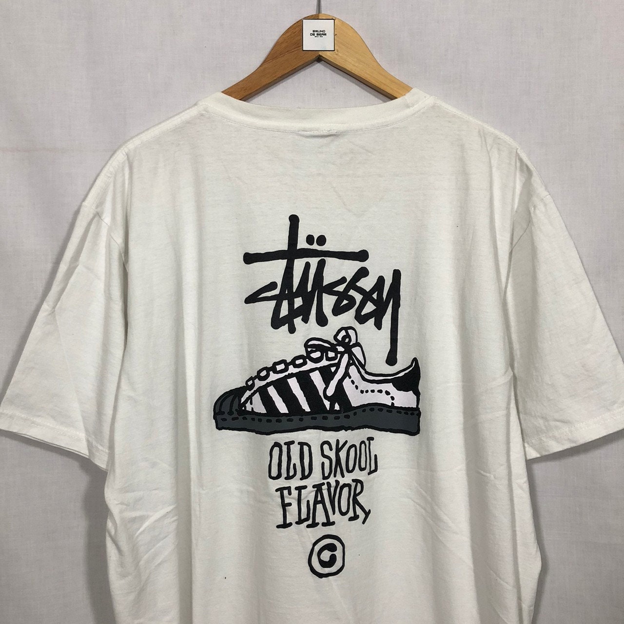 Vintage 90's Stussy Old Skool Flavor Shirt Skateboard - Etsy Finland