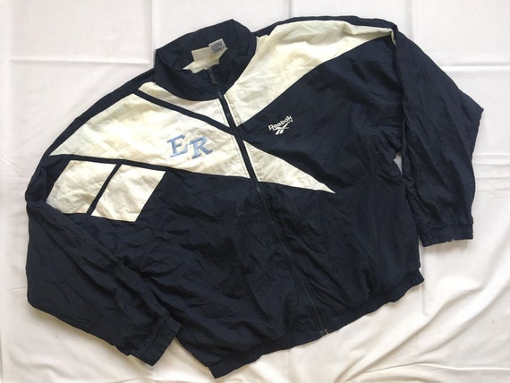 Vintage Reebok Jacket Big Logo - Etsy 日本