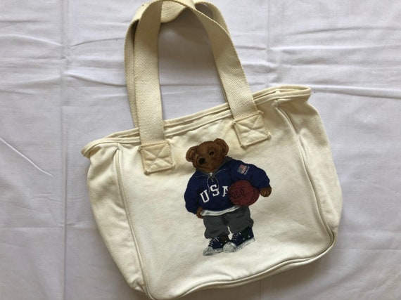 polo bear bag
