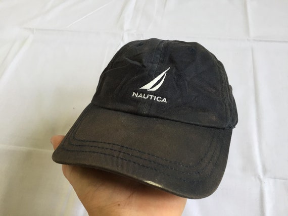 vintage nautica hat