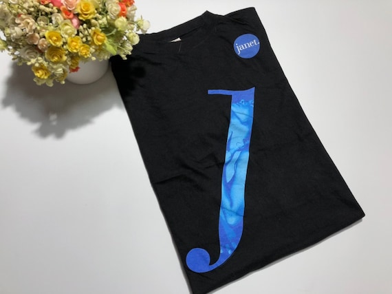 Vintage 1993's-1994's Janet Jackson shirt On Tour
