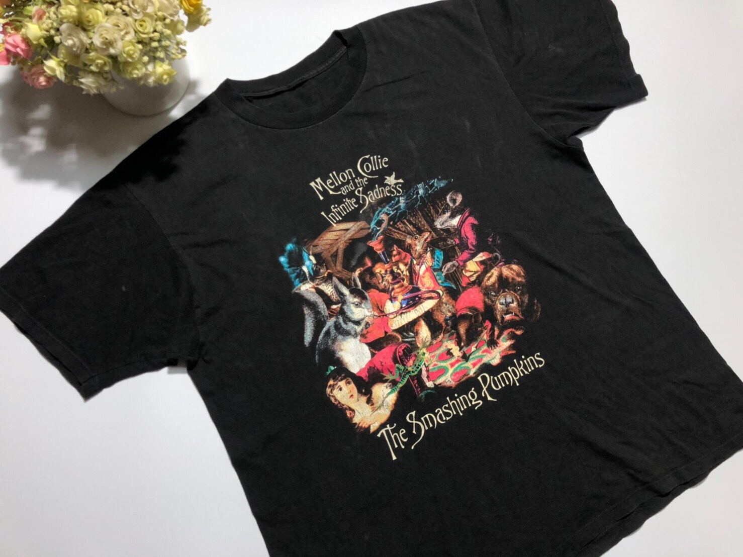 Discover Vintage 1996's Smashing Pumpkins Shirt  Mellon Collie Infinite Sadness Tour Size XL